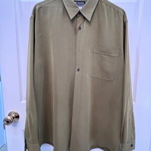Columbia Olive Green Polo Shirt